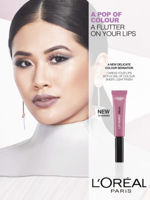 L’Oréal Paris – lip paint campaign